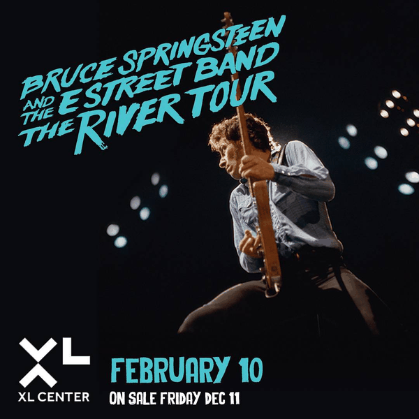 Bruce Springsteen and The E Street Band River Tour admat with concert photo